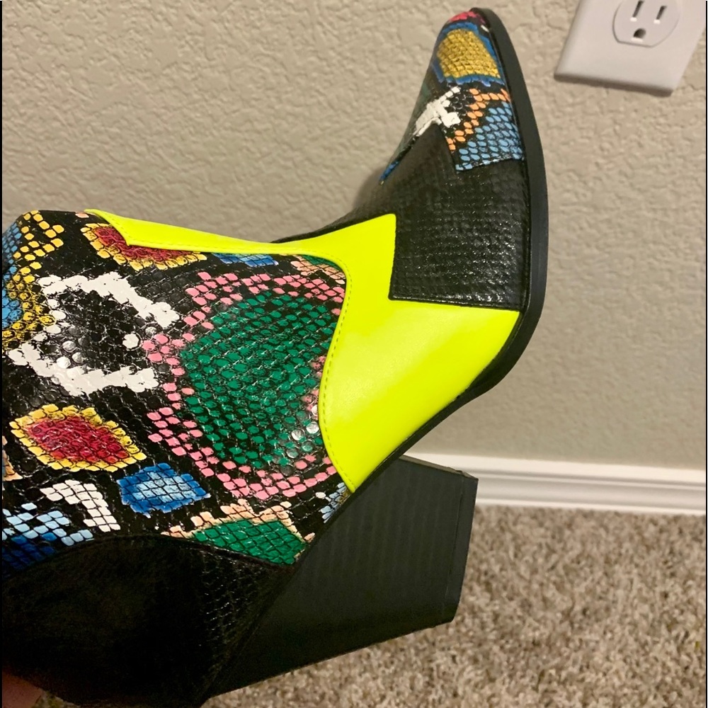 Thigh high cowboy boots